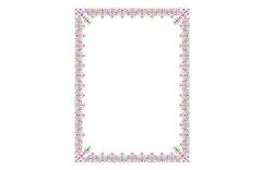 دانلود وکتور حاشیه برگه