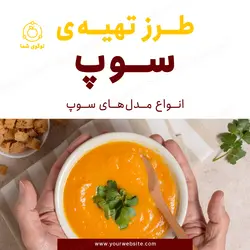مجموعه قالب لایه باز پست اینستاگرام مخصوص آموزش آشپزی