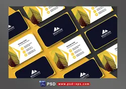 دانلود طرح آماده لایه باز کارت ویزیت مناسب کسب و کارهای اداری تجاری بازرگانی ساختمانی