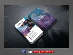 دانلود طرح آماده لایه باز کارت ویزیت مناسب باشگاه های بدنسازی و پرورش اندام