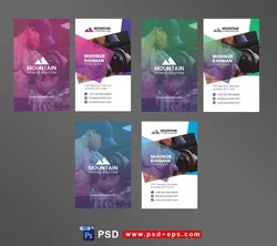 دانلود طرح آماده لایه باز کارت ویزیت مناسب باشگاه های بدنسازی و پرورش اندام