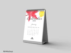 موکاپ تقویم رومیزی
