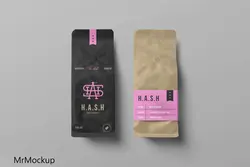 موکاپ پاکت کاغذی (پاکت کرافت)