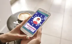 لایه باز لطفا با ماسک وارد شوید