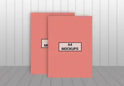 موکاپ (ورق یا برگه A4)