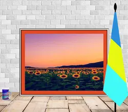 موکاپ قاب عکس و پرچم لایه باز