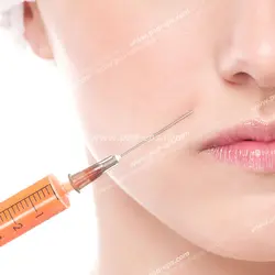 عکس با کیفیت تبلیغاتی تزریق فیلر