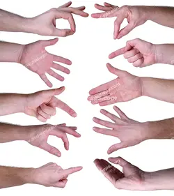 عکس با کیفیت تبلیغات آموزش سایه بازی با دست