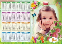 تقویم لایه باز 1399 طرح کودک