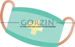 4 عدد عکس استیکر ماسک دوربری شده