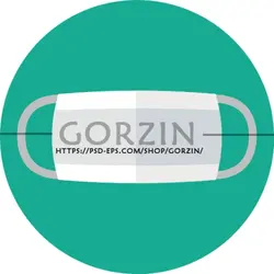 4 عدد عکس استیکر ماسک دوربری شده