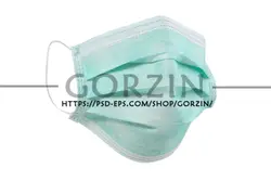 2 عدد عکس ماسک ساده دوربری شده