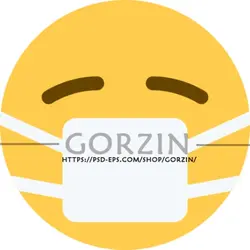 4 عدد عکس استیکر ماسک زده دوربری شده