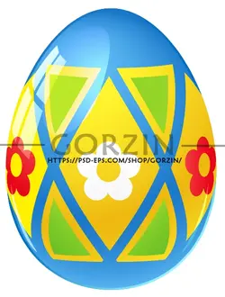 3 عدد عکس و png تخم مرغ رنگی دوربری شده