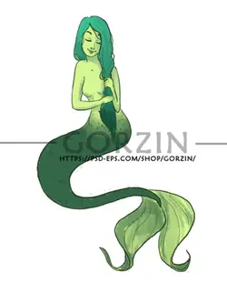 2 عدد عکس پری دریایی دوربری شده