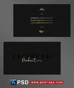 طرح آماده لایه باز کارت ویزیت دورو ویژه ی شرکت های زیورآلات نقشه - تولید نقشه برداری