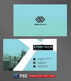 طرح آماده لایه باز کارت ویزیت دورو ویژه ی شرکت های مهندسی معماری برج سازی