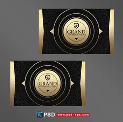 طرح آماده لایه باز کارت ویزیت دورو ویژه ی شرکت های تولیدی مبل گالری مبلمان کارخانه جات مواد غذایی