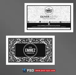 طرح آماده لایه باز کارت ویزیت دورو ویژه ی شرکت های تجاری مبلمان پرده فروشی