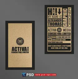 طرح آماده لایه باز کارت ویزیت دورو ویژه ی شرکت های تجاری بازرگانی مبلمان کارخانه جات چوب .