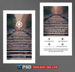 طرح لایه باز کارت ویزیت آماده دورو ویژه ی شرکت های حمل و نقل مسافر بری ریلی قطار هواپیمایی آژانس های مسافر بری داخلی و خارجی