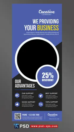 طرح آماده لایه باز استند دو در نود یا 90*2 معرفی کسب کار خدمات کامپیوتری نظافتی الکتریکی لوازم منزل