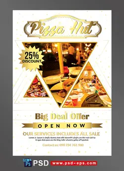 طرح آماده لایه باز پوستر یا تراکت با موضوع رستوران ها فست فود اغذیه کترینگ غذای مجالس جشن ها و مراسم عروسی و دور همی ویژه تالار و باغ