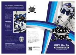 طرح آماده لایه باز بروشور سه لت ویژه باشگاه های ورزشی اسکی روی یخ باشگاه های بدنسازی وسایل ورزشی