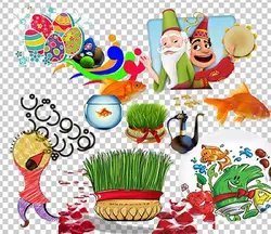 پکیج 30 عددی طرح عید نوروز و سال جدید