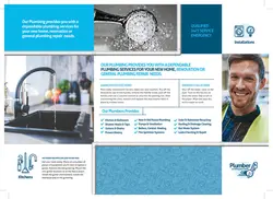 طرح آماده لایه باز بروشور سه لت ویژه شرکت های تجاری بازرگانی لوله لوازم بهداشتی ابزار آلات لوله کشی