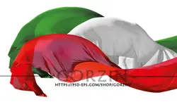 مجموعه 40 عددی وکتور پرچم ایران