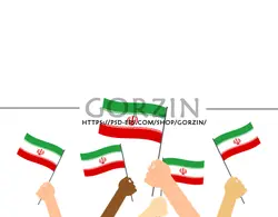 مجموعه 40 عددی وکتور پرچم ایران