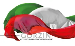 10 عدد وکتور پرچم ایران