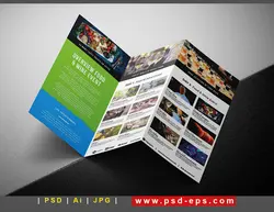 بروشور سه لت لایه باز تبلیغاتی جشنواره و فستیوال غذا و نوشیدنی با انواع خوراکی ها و شیرینی و کیک ها ، رستوران ها و کافی شاپ ها یا دانلود بروشور سه لت مسابقه آشپزی