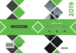 تراکت و بروشور دو لت لایه باز تبلیغاتی شرکت های تجاری و ساختمانی با رنگ های سفید و سبز یا دانلود بروشور دو لت لایه باز با طراحی شیک و ساده و تصویر ساختمان های بلند