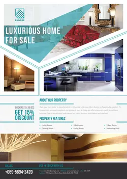 لایه باز تراکت معرفی شرکت فنی مهندسی دکوراسیون داخلی منزل یا فروش ملک و املاک ویژه رشته معماری در 3 رنگ زیبا