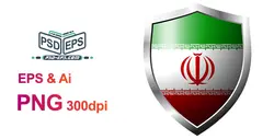 سپر پرچم ایران یا گارد امنیتی به شکل پرچم ایران با پرچم همه کشورهای جهان ویژه طراحی گرافیک 22 بهمن و دهه مبارک فجر و انتخابات + PNG مناسب طراحان و گرافیست ها