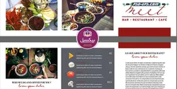 کاتالوگ منوی رستوران لایه باز یا بروشور آشپزخانه و منو غذا با عکس و لیست قیمت انواع سالاد فصل کترینگ یا بروشور سه لت منوی غذا مناسب رستوران یا فست فود