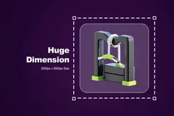 آیکون بدنسازی و فیتنس 3D