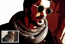 جلوه عکس پاپ آرت هافتون