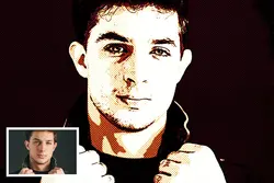 جلوه عکس پاپ آرت هافتون