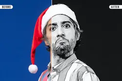 افکت وکتور آرت فتوشاپ
