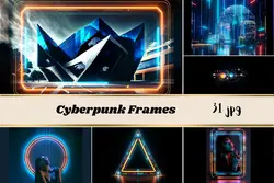 30 قاب و فریم نوری فتوشاپ