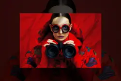 قالب عکس افکت چاپ مجلات قدیمی