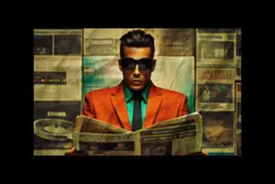 قالب عکس افکت چاپ مجلات قدیمی