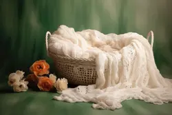 8 بک دراپ سبد نوزاد آتلیه عکاسی