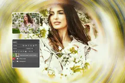 افکت فوکوس عکس فتوشاپ