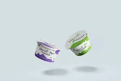 موکاپ ظرف ماست یک نفره
