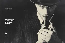 قالب عکس افکت قدیمی