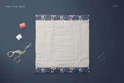 موکاپ پیشبند آروغ گیر نوزاد